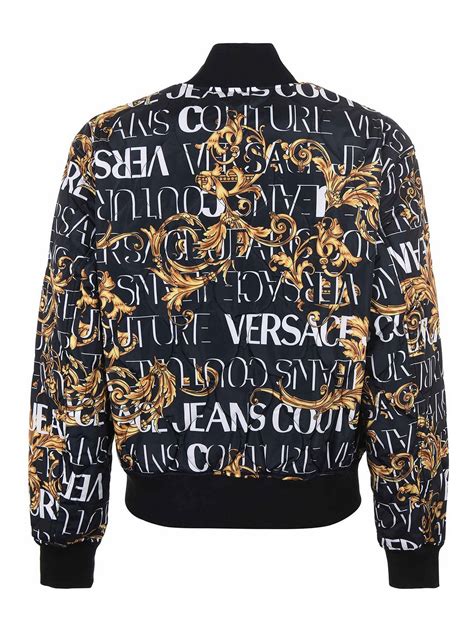 mans versace jeans baroque bomber jacket|Versace Jeans Couture Regalia Baroque Print Reversible .